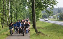 Wyprawa pieszo-rowerowa "Na rowerze i na pieszo borowiackie szlaki cieszą"