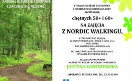 „Marsz po zdrowie” - nordic walking dla osób 50+ i 60+