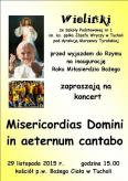 Koncert tucholskich „Wiolinek” - „Misericordias Domini in aeternum cantabo”