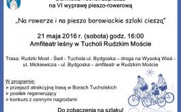 VI Wyprawa pieszo-rowerowa w Tucholi