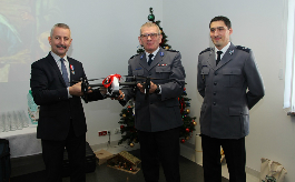 Do tucholskiej policji trafił dron z akcesoriami. Kupiła go gmina Tuchola