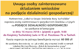 Aż 60 tys. zł ze środków unijnych na podjęcie własnej działalności gospodarczej!