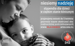 Program Pomocy Dzieciom - stypendia dla dzieci w ciężkim stanie klinicznym