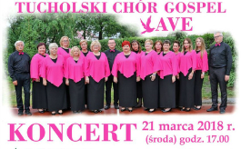 Zapraszamy na koncert Tucholskiego Chóru Gospel Ave