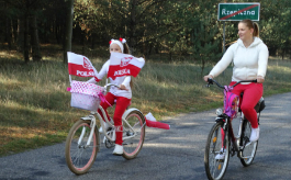 „W darze dla wolnej Ojczyzny” - VI Rajd Rowerowy w Legbądzie