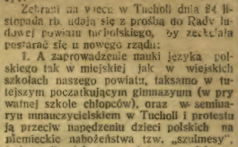 fot. Dziennik Bydgoski nr 274 z 1 XII 1918