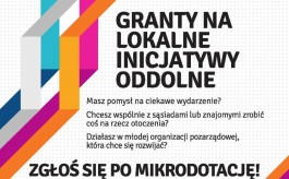 Granty na lokalne inicjatywy oddolne – II edycja