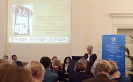 O edukacji regionalnej w Borach Tucholskich na seminarium w Gdańsku