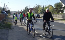 230 cyklistów na rajdzie rowerowym w Legbądzie