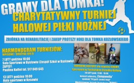 Gramy dla Tomka! Charytatywny turniej piłki nożnej