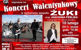 Koncert walentynkowy w wykonaniu zespołu Żuki